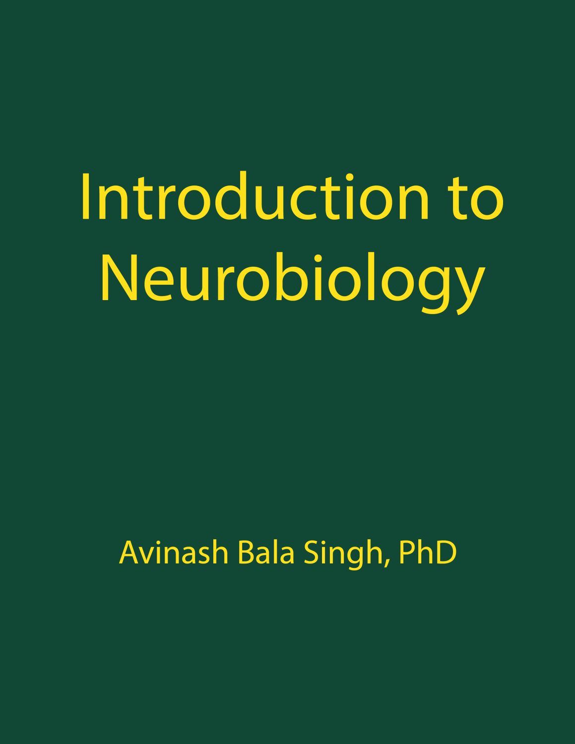 Cover image for Introduction to Neurobiology