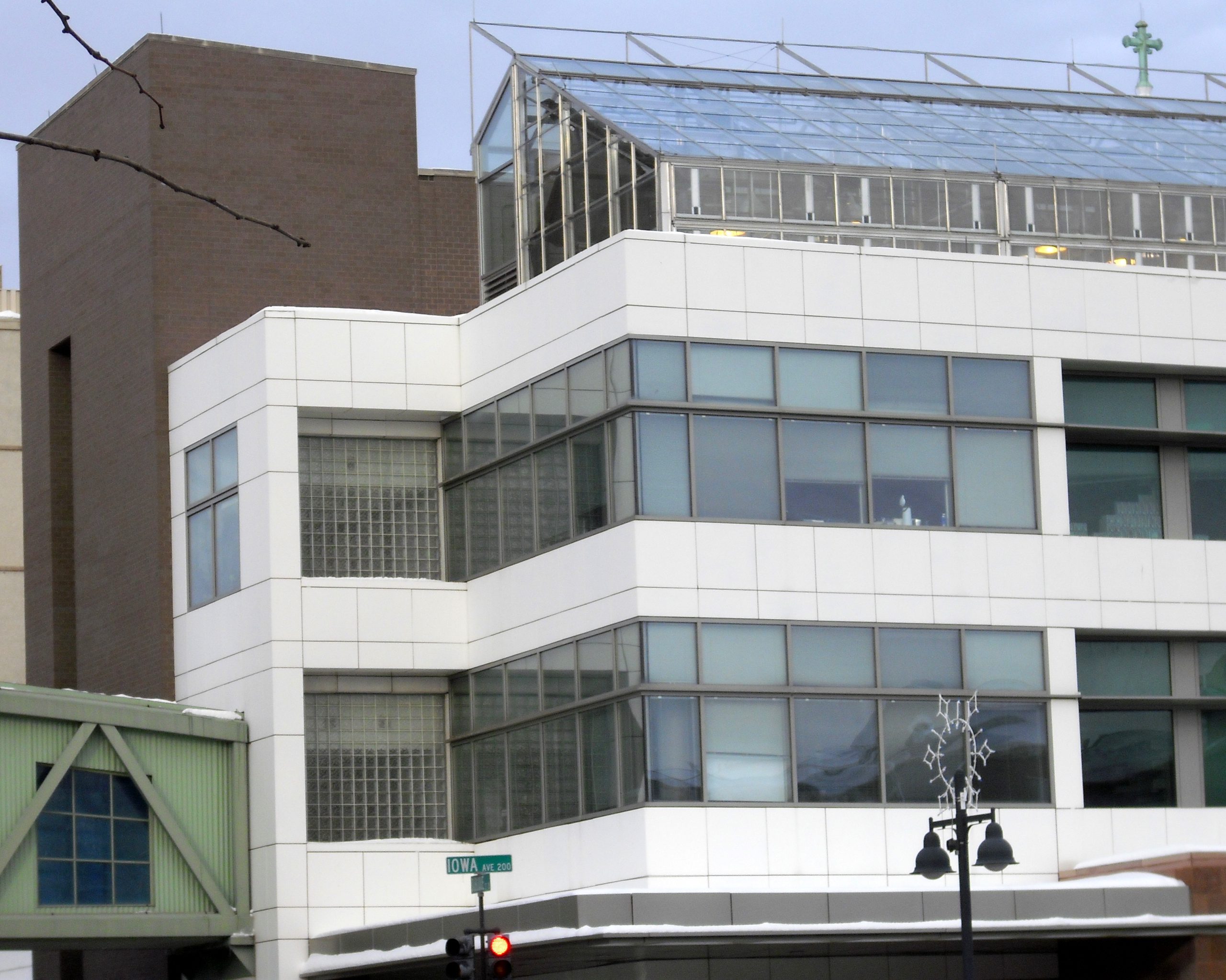 An academic building.