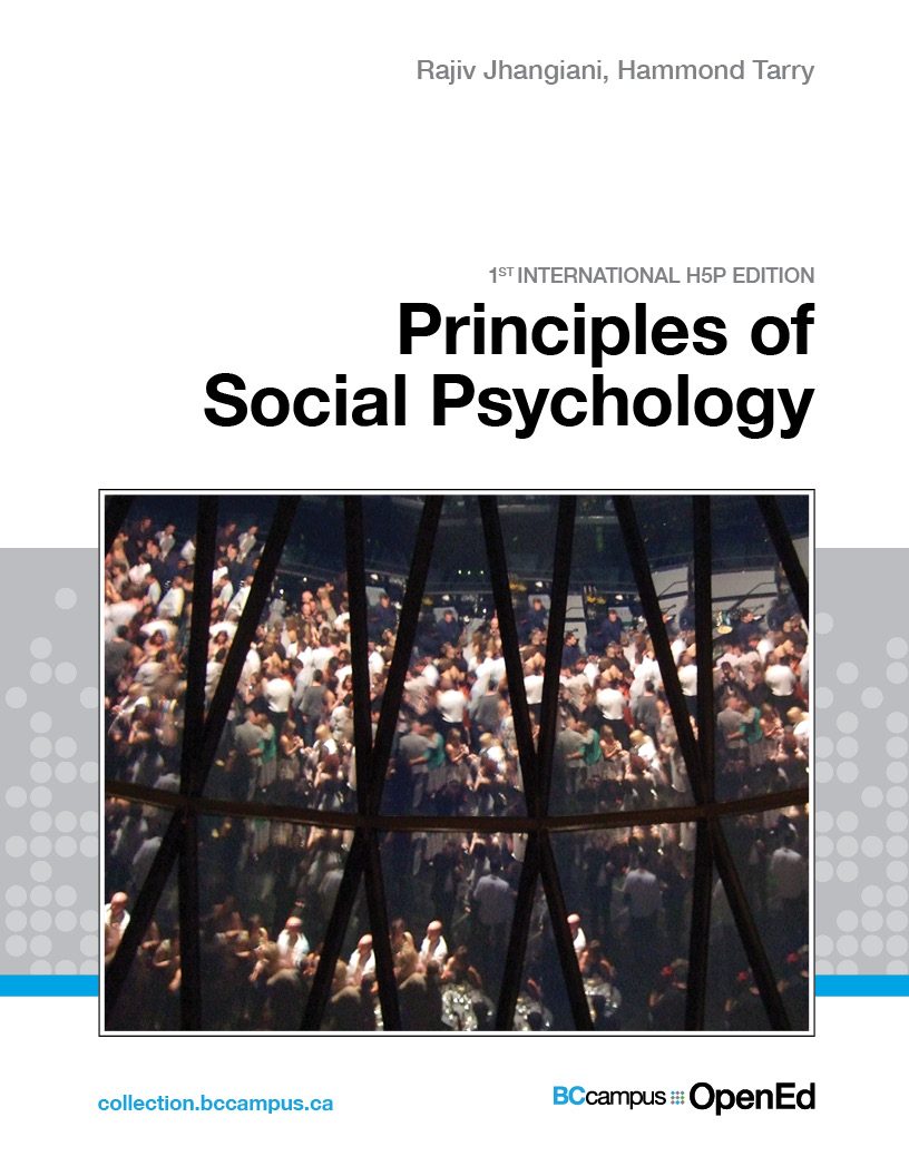 Cover image for Principles of Social Psychology - 1st International H5P Edition