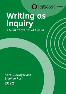 Writing as Inquiry book cover